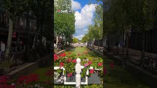 Delft Netherlands 🇳🇱 delft netherlands holland citytrip travel dutch [upl. by Bollen]