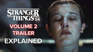 STRANGER THINGS Season 4 Volume 2 Teaser Trailer Explained [upl. by Ylrebmi]