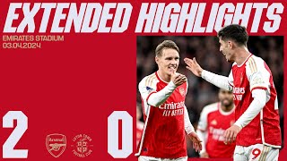 EXTENDED HIGHLIGHTS  Arsenal vs Luton Town 20  Premier League [upl. by Fransisco542]