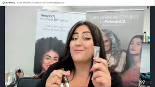 RefectoCil  Brow Intensifying by RefectoCil Webinar [upl. by Aibonez]