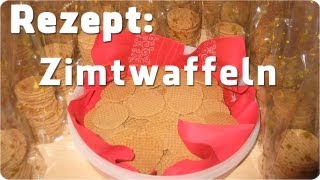 Zimtwaffeln selbstgemacht  Backen im Hause Ser0 [upl. by Evans]