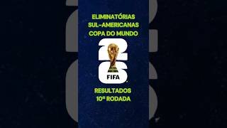 10ª RODADA  ELIMINATÓRIAS SULAMERICANAS futebol eliminatorias copadomundo [upl. by Wilkens]