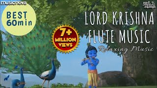 Non Stop Best Krishna Flute Music  Krishna Songs  Bhakti Song  Relaxing Music  Krishna Flute [upl. by Kessel]