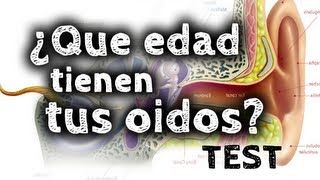 ¿Qué edad tienen tus oidos Test auditivo [upl. by Ruffi]