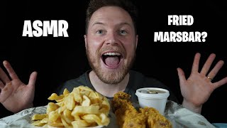 ASMR CRISPY amp CRUNCH FISH AND CHIPS  MUKBANG  SOFT WHISPERS [upl. by Eicyaj]