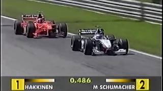 Coulthard and Hakkinen celebrate 50 years of McLaren by driving classic championship winning cars [upl. by Tonjes817]