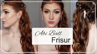 Einfache ABI BALL FRISUR ♡ Tutorial [upl. by Delisle781]