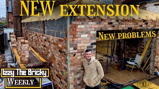 Beautiful reclaimed brick extension Izzy The bricky episode 13 [upl. by Beckman]