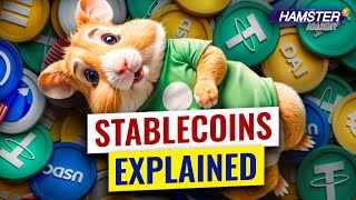 From chaos to stability What are stablecoins and how do they work ⚡️ Hamster Academy [upl. by Ahsekar]