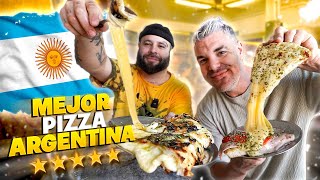 LA PIZZERÍA FAVORITA POR LOS ARGENTINOS TIENE MUCHO QUESO🍕 LA MEJOR FUGAZZETTA de ARGENTINA 🇦🇷 [upl. by Shipp]