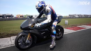 Ride 4  Donington  Tamburini Massimo T12 Massimo  Broadcast [upl. by Arahahs]