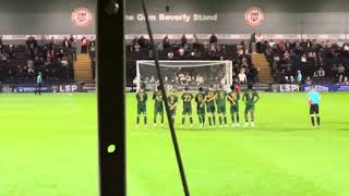 2425 EFL trophy group stage Bromley fc vs Cambridge United full penalty shootout 54 3924 [upl. by Heilner299]