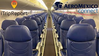 Aeromexico Connect Embraer E190 Economy Trip Report [upl. by Hanah]