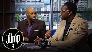 Vince Carter Still Emotional About Accidently Injuring Patrick McCaw  The Jump [upl. by Claman108]