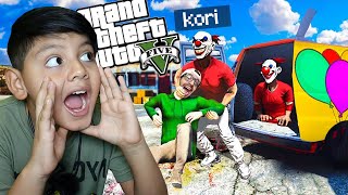 ME CONVIERTO en un PAYASO DE LA DEEP WEB en GTA V  Karim Juega [upl. by Groves]