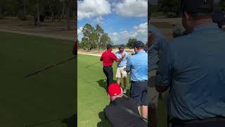 Tiger Woods Wins Long Drive From His Knees  TaylorMade Golf [upl. by Pansir]