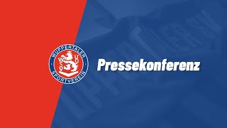 Pressekonferenz nach Wuppertaler SV  SV Rödinghausen  Regionalliga 2324 [upl. by Ydorb]