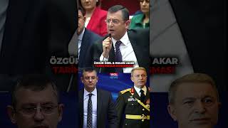 Özgür Özel amp Hulusi Akar tarihi meclis konuşması özgürözel hulusiakar [upl. by Ylirama965]