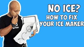 Miracle fix for a Broken Icemaker  No ice No Problem [upl. by Ellehcen774]