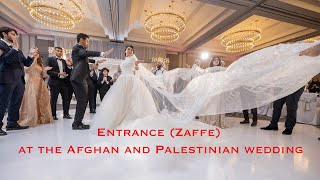 Afghan and Palestinian Wedding Entrance Zaffe Hadia amp Basil Original Audio [upl. by Sitnalta]