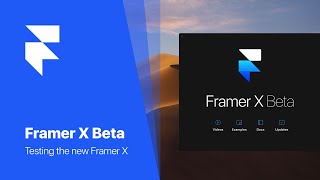 Framer X Beta  My first prototype [upl. by Intruok]