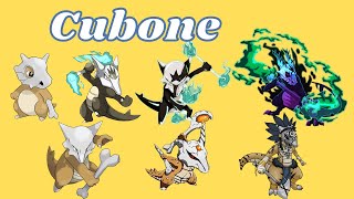 Pokemon Cubone e todas as suas evoluções em pokemon go Shorts [upl. by Ylagam]