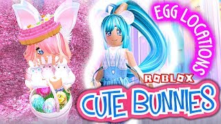 HOLDING CUTE BUNNIES🐰Walkthrough EASTER EGG LOCATIONS UPDATED Royale High FLATLINE amp ECD Egg Hunt [upl. by Broderic]