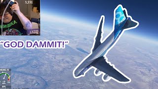 FUNNY STREAMER FAILS AND CRASHES IN MICROSOFT FLIGHT SIMULATOR 2020  Flight Simulator Funny Moments [upl. by Derayne]