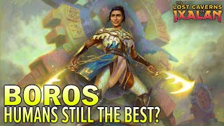 Boros Humans  Lost Caverns of Ixalan Standard  Mythic Push MTG Arena BO1 [upl. by Drageruaeb]