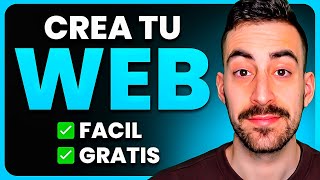 5 Mejores sitios para Crear una página Web Gratis ✅ 2024 [upl. by Senilec]