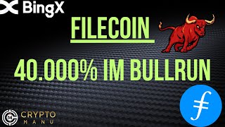 FILECOIN FIL🚨 40000 IM BULLRUN🤑❓ WO KANN MAN EINSTEIGEN❓ Chartanalyse [upl. by Nalat758]