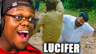 Lucifer Official Trailer  Mohanlal REACTION [upl. by Sharon]