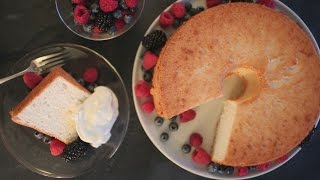 How to Bake a Perfect Angel Food Cake [upl. by Ahsirak478]