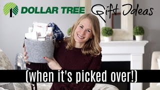 DOLLAR TREE CHRISTMAS GIFT IDEAS when its picked over  DIY Advent Calendar [upl. by Mert]