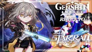 Fontaine react to Honkai star rail  part 2Genshin Impact  Gacha club [upl. by Ytirahc]