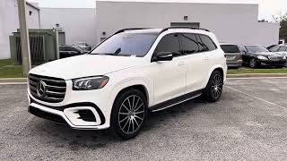 2024 Mercedes Benz GLS 450 4MATIC Walk Around [upl. by Kilk]