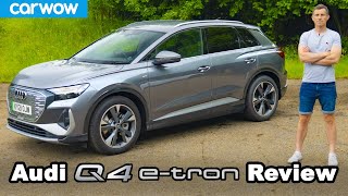 Audi Q4 etron 2021 review  see why its the best electric SUV [upl. by Otxilac959]