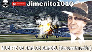 MUERTE 😔 DE CARLOS GARDEL 📹🎶 Reconstrucción EL REY 👑 DEL TANGO [upl. by Chitkara]