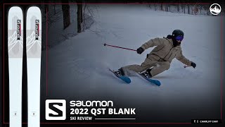 2022 Salomon QST Blank Ski Review with SkiEssentialscom [upl. by Damicke]