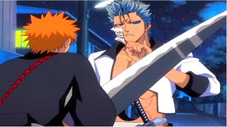 Ichigo vs Grimmjow Bleach First Fight English Sub [upl. by Lerat309]