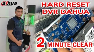 cara reset dvr cctv lupa password dahua dahua dahuadvronline dahuatechnology reset lupapassword [upl. by Nauh]