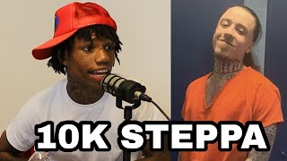 GUERO10K Calls In From Jail During 10K Steppa Interview Says Hes Innocent amp More [upl. by Ydnil]