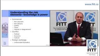 The 3 kinds of risks in international trade finance  FITTskills online [upl. by Aicilef]