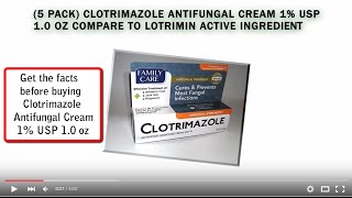 Clotrimazole Antifungal Cream [upl. by Asseret246]