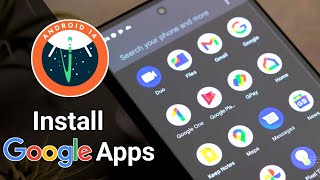 How To Install GAPPS in Any Custom Rom  For Android 1314 Encrypted and Decrypted Roms [upl. by Conni]