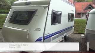 Hobby De Luxe 400 SF  2006  Campingvogn [upl. by Arrim]