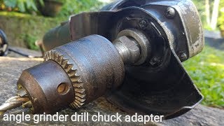 angle grinder drill chuck adapter [upl. by Diantha591]