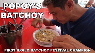 First Iloilo Batchoy Festival Champion  POPOYS BATCHOY [upl. by Franci743]