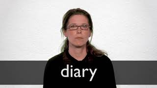 How to pronounce DIARY in British English [upl. by Shalom]