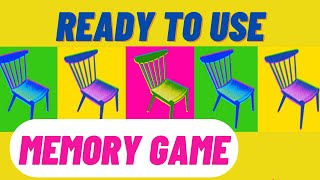 🛁Try this FUN ESL memory game for BEGINNERS INTERMEDIATE Furniture Edition No PREP [upl. by Ming]